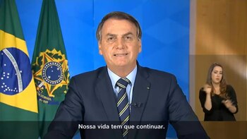 El presidente de Brasil, Jair