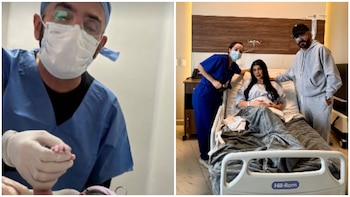 Nació la bebé y la