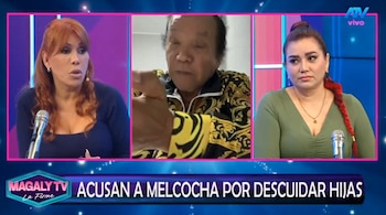 Magaly Medina encara en vivo a Monserrat por impedir que Melcochita rehaga su vida. Captura: Magaly Tv La Firme.