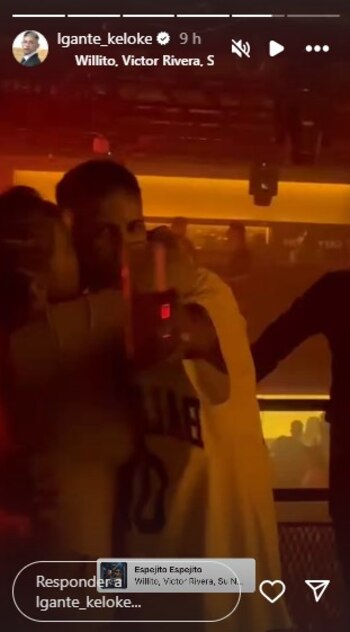 L-Gante y Wanda en una