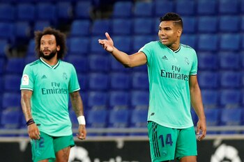 Casemiro marcó el único gol