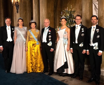 La familia real de Suecia (CASA REAL SUECA).