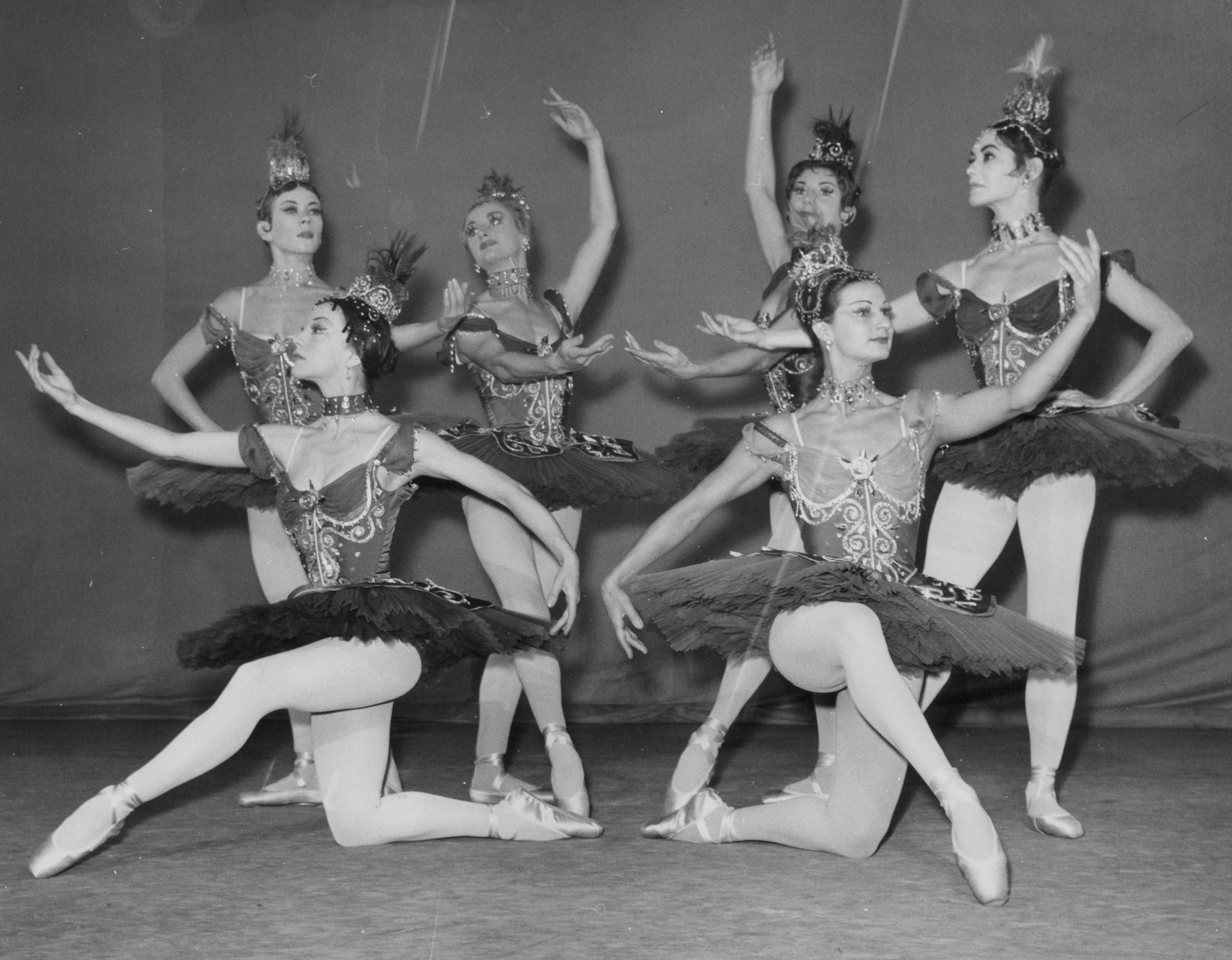 Ferri en The Royal Festival Hall junto a Dianne Richards, Jeanette Minty, Marilyn Burr, Belinda Wright y Anita Landa