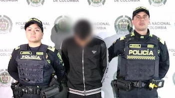 Policía Naciona capturó a extranjero que caminaba con una granada de fragmentación en el centro de Bogotá