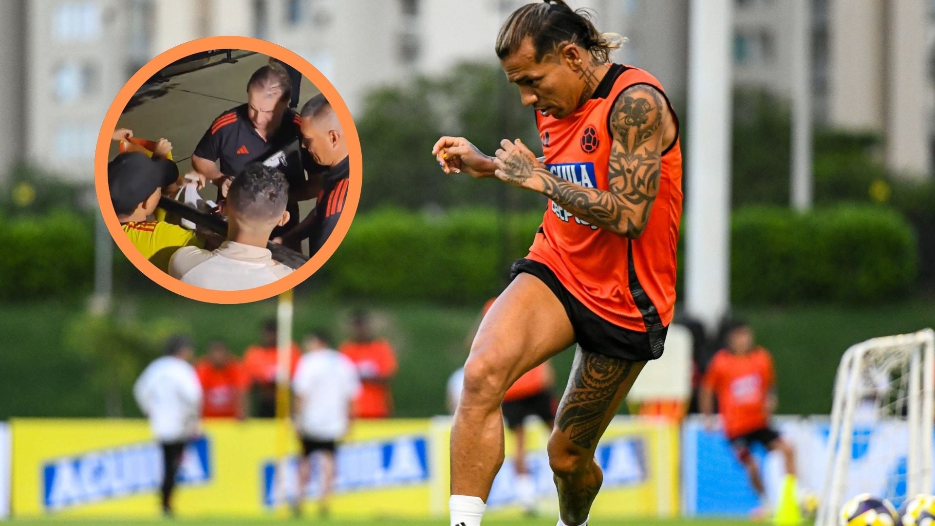 El técnico argentino vivió un momento curioso y a la vez de presión por parte de unos fanáticos de la