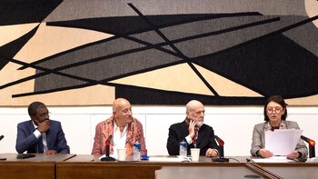 Lazare Eloundou Assomo, Aníbal Jozami,