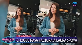 Magaly revela el contenido de cartas notariales enviadas a Laura Spoya por accidente, deudas y presunto incumplimiento de contrato.