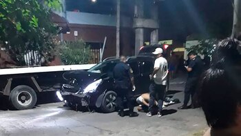 El momento de la detención