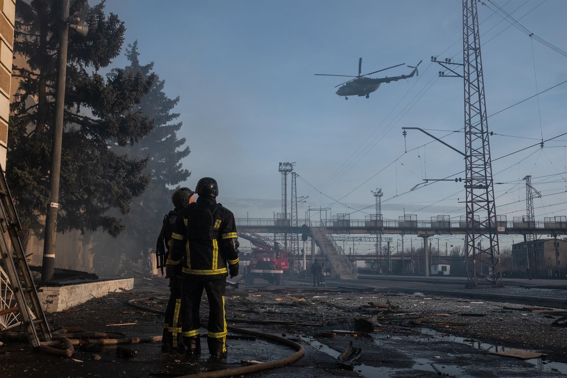 La ONU condena el "mortífero" ataque ruso contra un tren en Dnipro y alerta de los riesgos del invierno