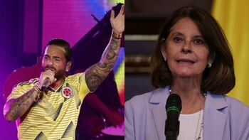 Exvicepresidenta defiende a Maluma ante