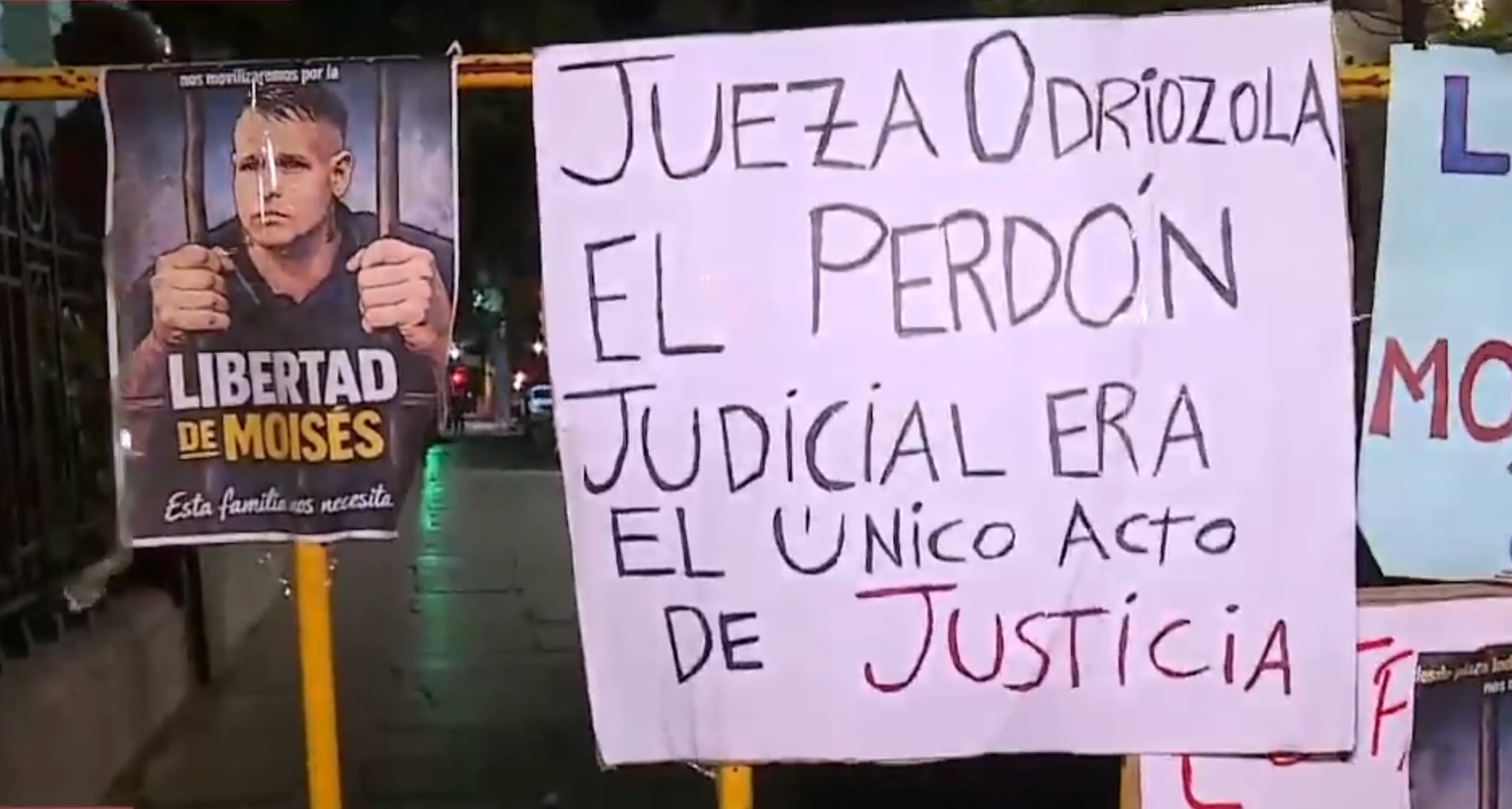 Condena a Moisés Martínez por parricidio de su padre generó reclamos en Uruguay (Captura Telemundo/Canal 12)