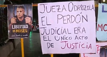 Condena a Moisés Martínez por parricidio de su padre generó reclamos en Uruguay (Captura Telemundo/Canal 12)