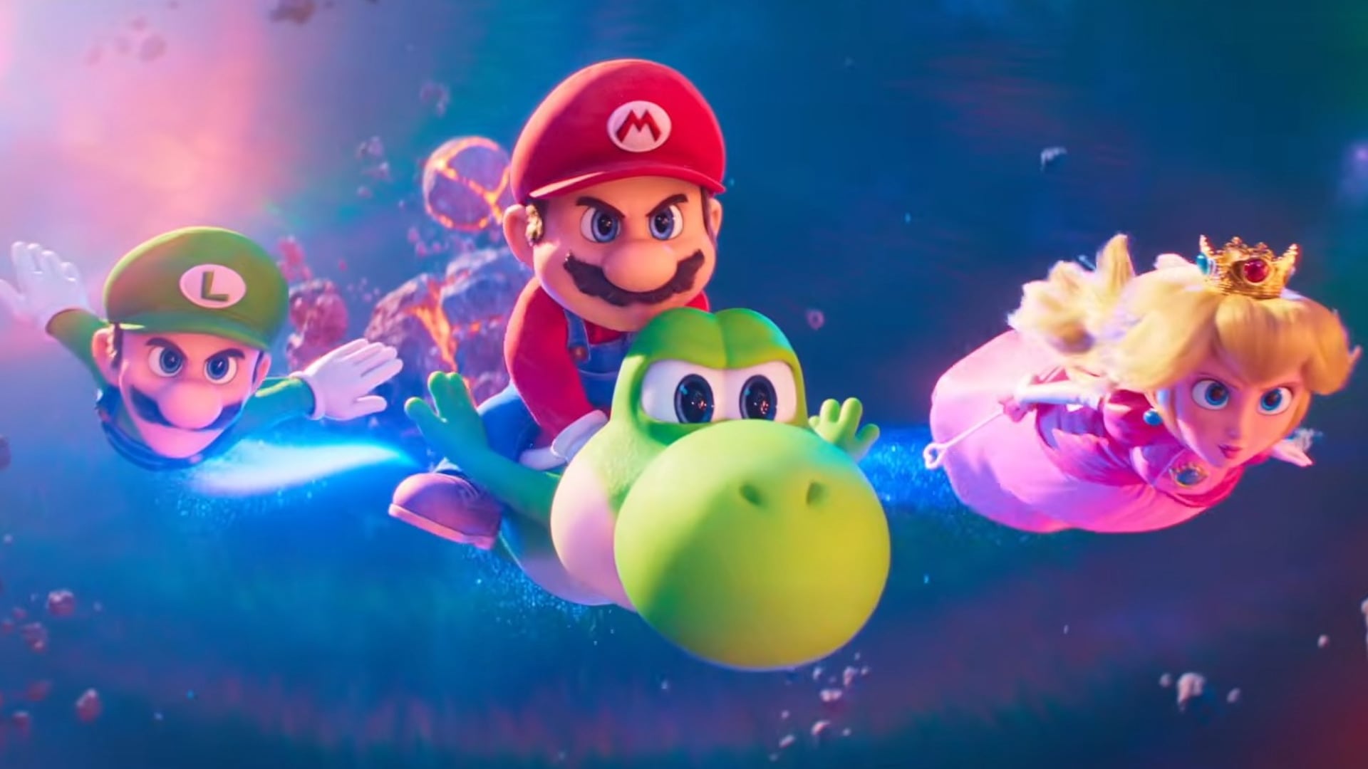 Super Mario Galaxy: La Película llega a los cines de México este miércoles 1 de abril. Foto: Captura de tráiler oficial.