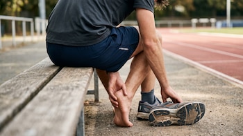Fascitis plantar durante el entrenamiento: los principales errores en el uso de zapatos deportivos