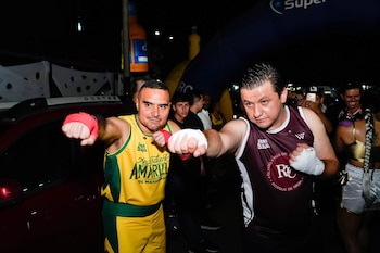 La exhibición de boxeo buscó reactivar la Liga de Boxeo del Caquetá y homenajear al entrenador Genaro Granja Banguera - crédito Gobernación de Caquetá