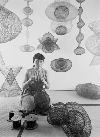 Ruth Asawa, pionera en estructuras
