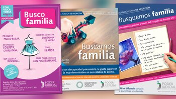 “Buscamos familia”, la impactante convocatoria