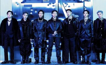 Los miembros de BTS en