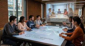 Empleados y estudiantes se preparan