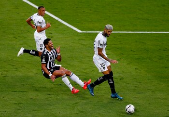 Botafogo y Atlético Mineiro disputaron