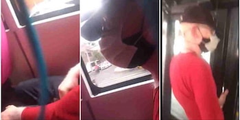acosador metrobus cdmx mexico