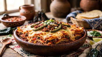 Lasaña a la mexicana: la receta del platillo italiano que nunca habías probado así