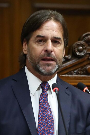 El presidente de Uruguay Luis