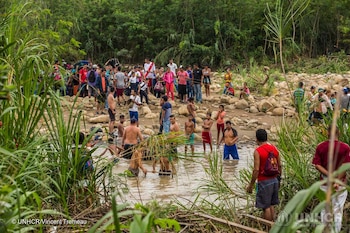 Colombia. Los venezolanos arriesgan la