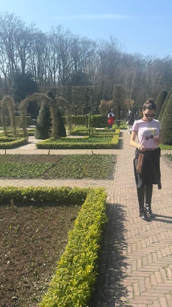 Ivana apostó por un look