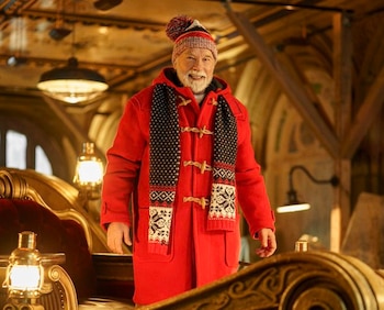 Arnold Schwarzenegger como Santa Claus en 'The man with the bag', la película que llegará a Amazon Prime en navidades