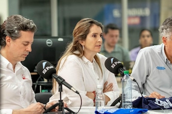 La candidata presidencial Paloma Valencia