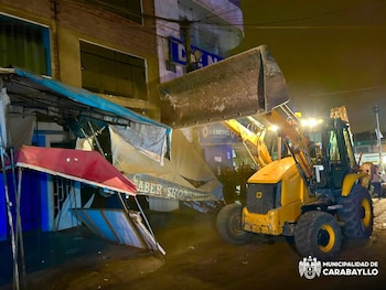 Desalojan mercado La Cumbre en Carabayllo, comerciantes se declaran sorprendidos| Foto: Municipalidad de Carabayllo