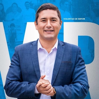 Según encuestas, Marcos Cabrera es el más grande oponente de Eduardo Bless.