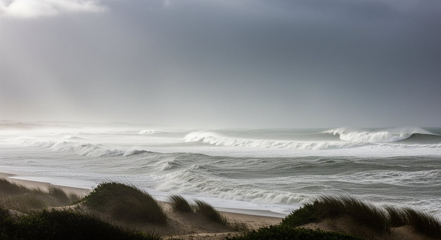 El viento será protagonista, principalmente en la costa atlántica, con ráfagas que podrían ocasionar caída de ramas, árboles y carteles en el AMBA (Imagen Ilustrativa Infobae)