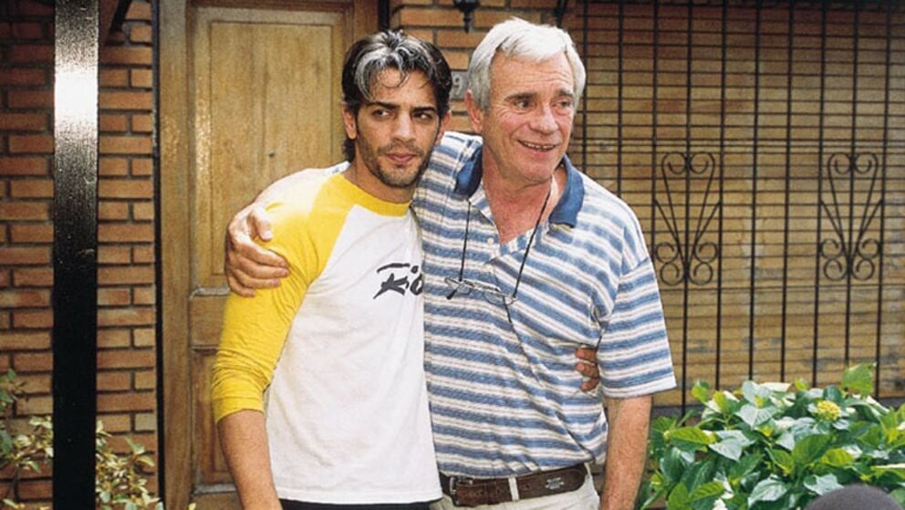 Pablo y Antonio Echarri, después de la liberación