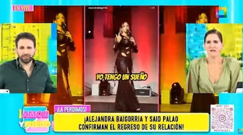 Rodrigo González arremete contra Said Palao y sorprende con fuerte mensaje a Ale Baigorria. Captura: Amor y Fuego.