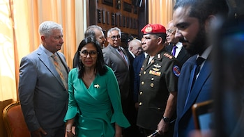 Delcy Rodríguez fue juramentada como