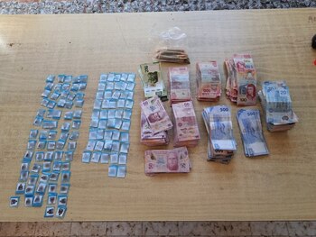 El dinero estaba en billetes