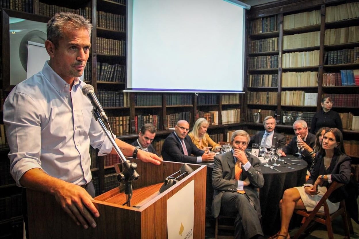 El presidente de la Cámara de Diputados, Martín Menem