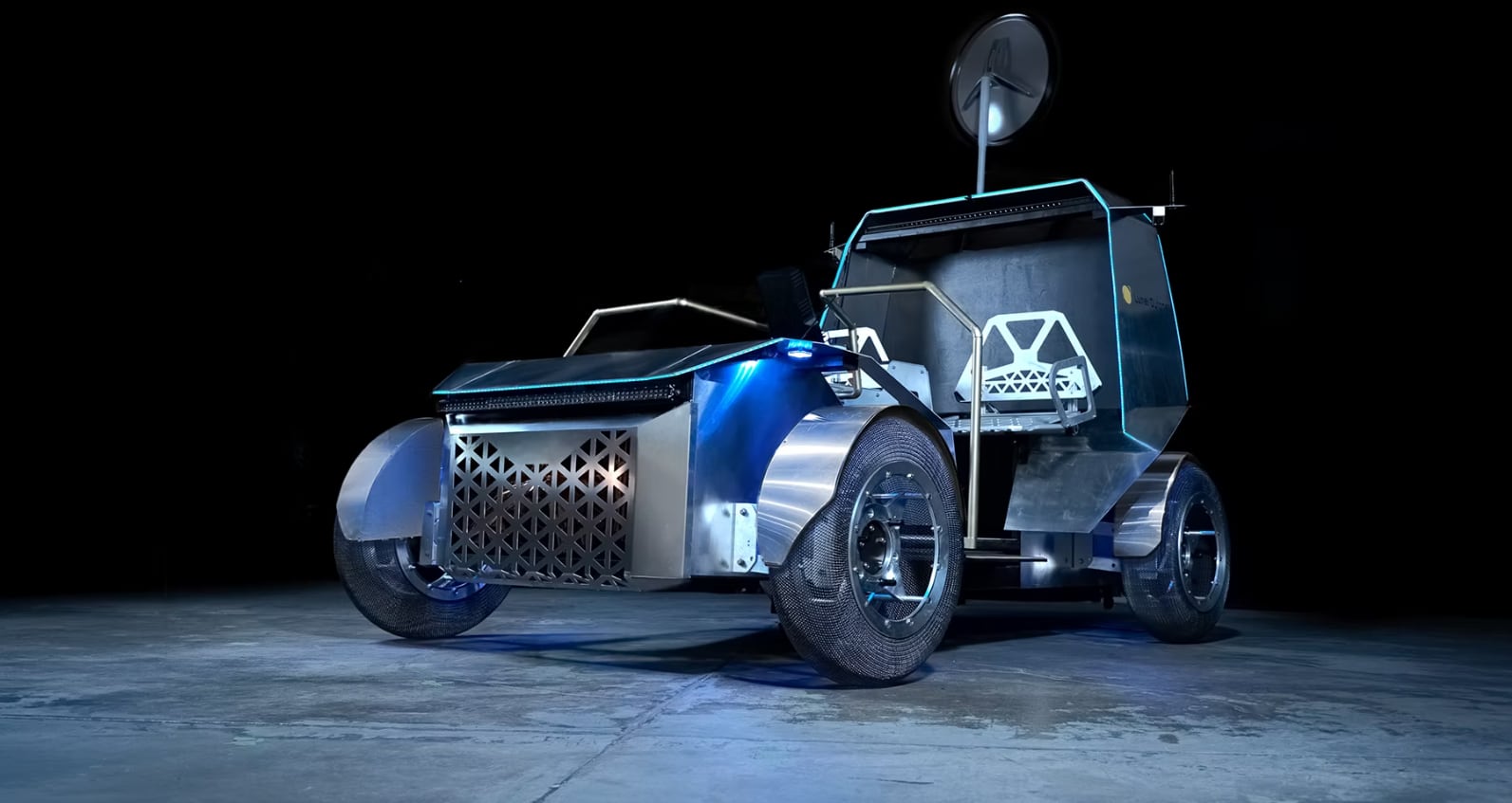 La propuesta de Lunar Outpost, llamada Pegasus, está diseñada para operar a control remoto y transportar equipos o tripulación en condiciones extremas (Lunar Outpost)