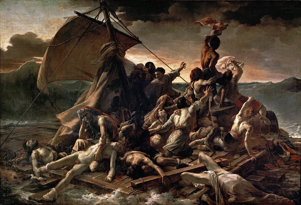 “La balsa de la Medusa”, de Théodore Géricault