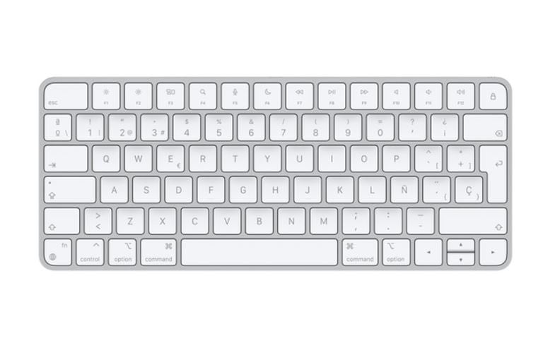 Con iOS 26.5 beta 4 se puede emparejar el iPhone con accesorios oficiales de Apple como el Magic Keyboard. (Apple)