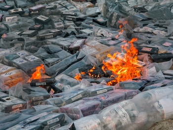 El Salvador suma 7,41 toneladas