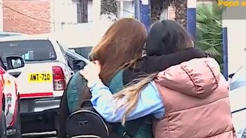 Madres del colegio de Chorrillos