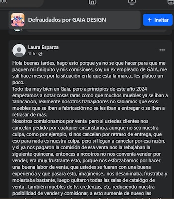 Un ex empleado señaló que