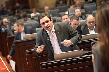 Jorge Rodrigo Tovar consolidó su papel en el Congreso pese a críticas por su origen familiar y su gestión - crédito Colprensa