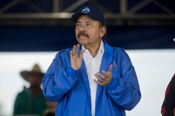 En la imagen, el presidente