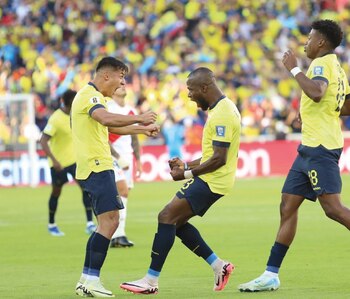 El festejo del gol de