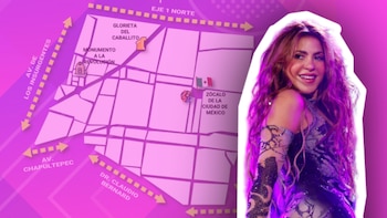 Shakira gratis en el Zócalo:
