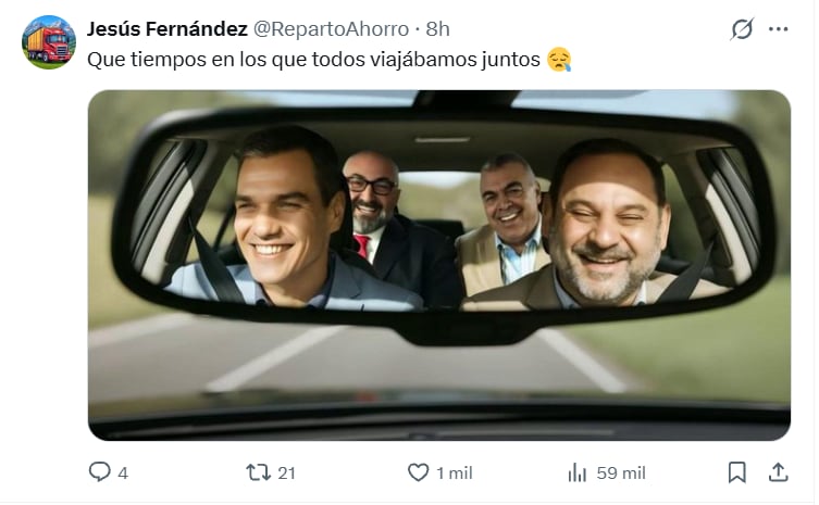 Meme sobre la denominada